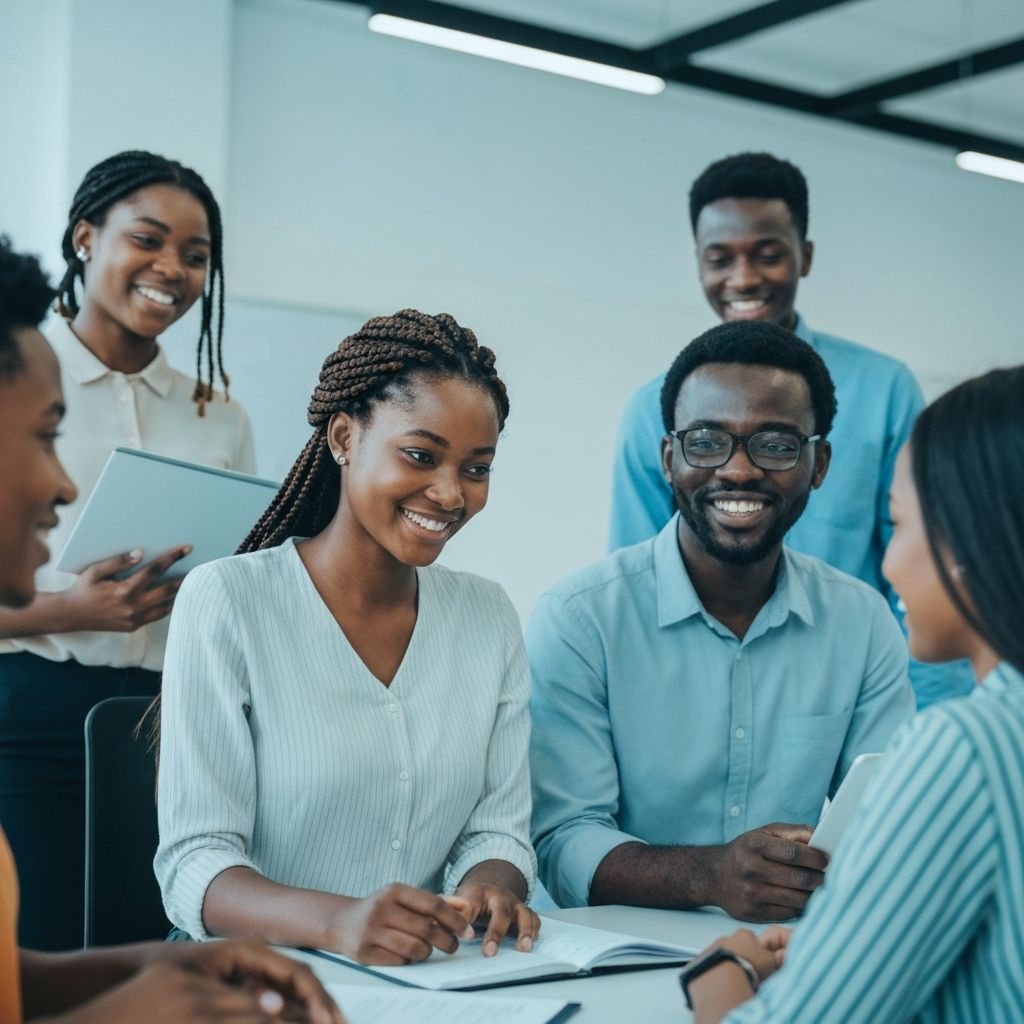 Professional support team for students